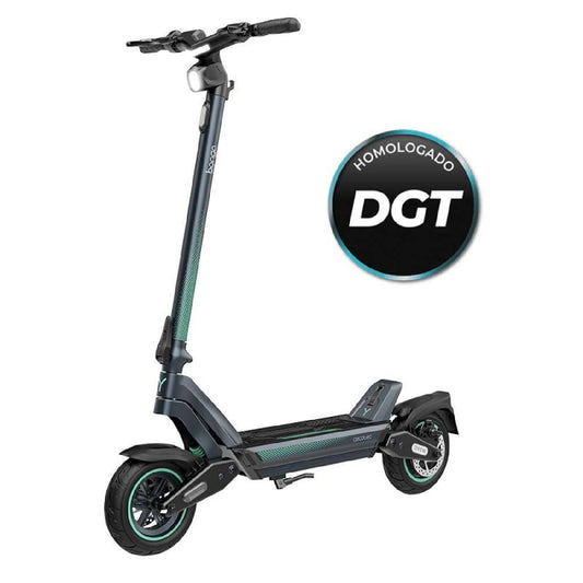 Patinete Eléctrico Con Motor De 1200w (500w Nominal) Y 48v Para Superar Pendientes De Hasta El 15 %. Batería Con Capacidad De 12500 Mah Para Una Aut_0