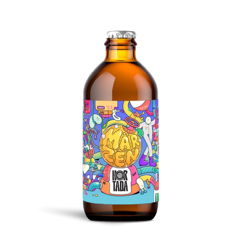 Cerveja Artesanal Nortada Märzen Garrafa 33 cl