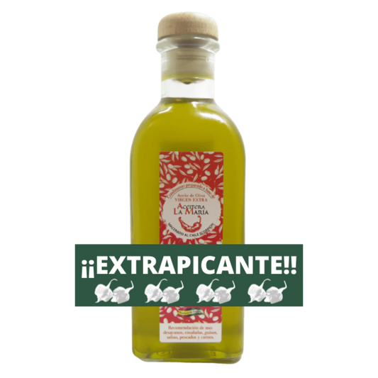 Aceite De Oliva Virgen Extra Macerado Al Chile Scorpion Extra Picante 50 Con Vertedor_0