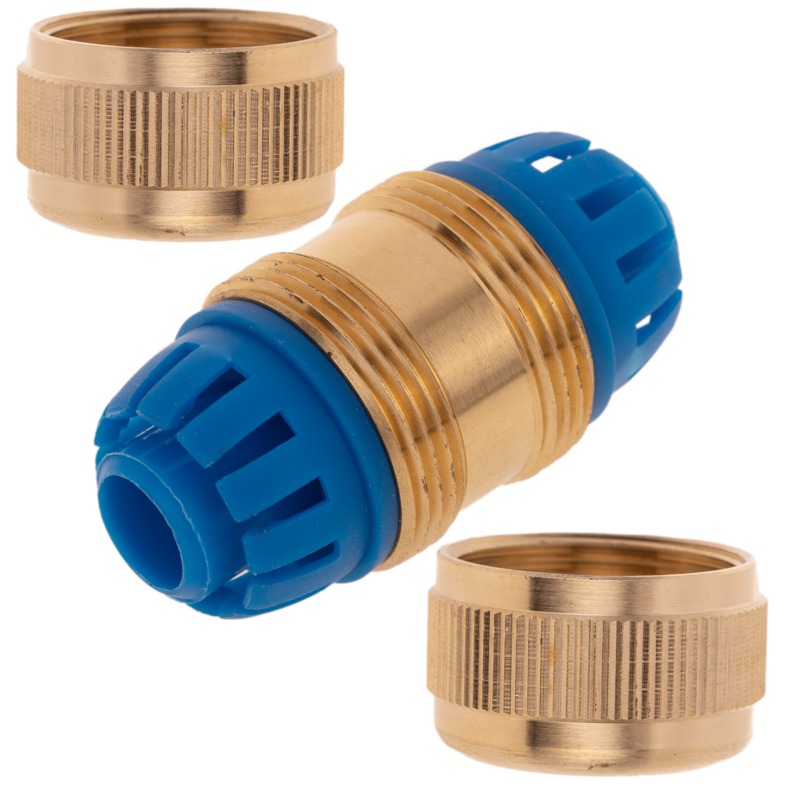 Reparador De Manguera De 15 Mm De Latón Zincado Para Instalación De Agua_2