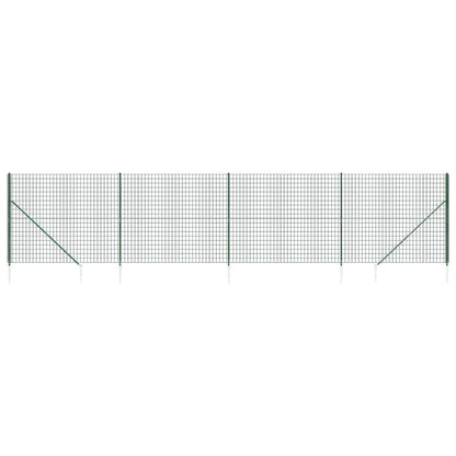 Cerca De Alambre Con Pinchos De Anclaje Verde 1,8x10 M / Vetonek_3