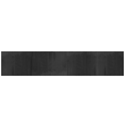 Alfombra Rectangular Bambú Gris 80x400 Cm / Vetonek_1
