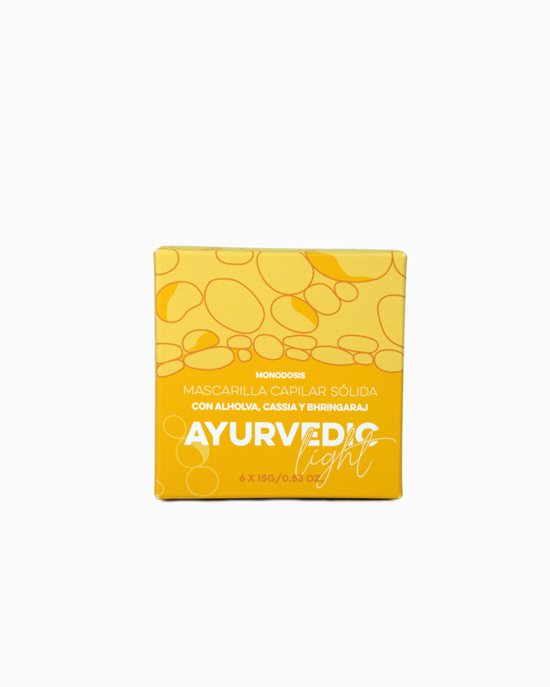 Ayurvedic Light Mask - Mascarilla Sólida Hidratante, Grado Emoliente + 6 X 15 G Bio Sakure_2