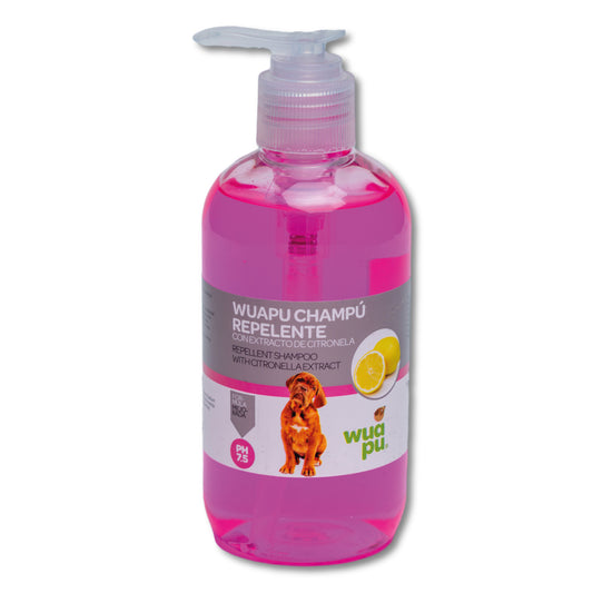 Champú Wuapu Citroclean Para Perros,efecto Repelente De Parásitos E Insectos. Envase De 250 Ml Champucitroclean_0