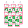 Embalagem de 10 detergentes para máquina de lavar louça Frosch framboesa 750 ml