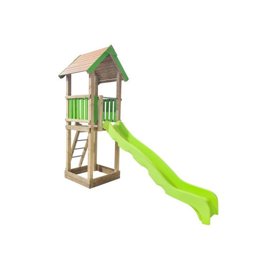 Parque Infantil Masgames Borealis Verde Superficie De Arena, Tierra O Cesped._0