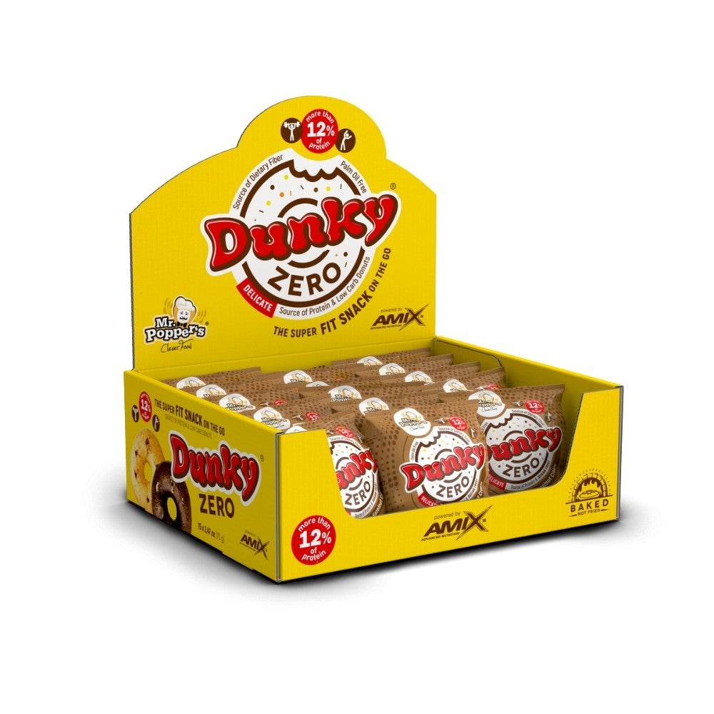 Dunky Zero 15x70gr Sabor Espelta Choco Avellana Mr.popper's Amix_0