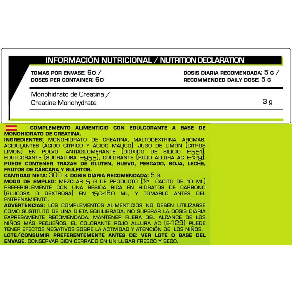 100% Creatina Monohidrato 200 Mesh - 300g - Ponche De Frutas - Creatina Monohidrato - Iron Addict Labs_4