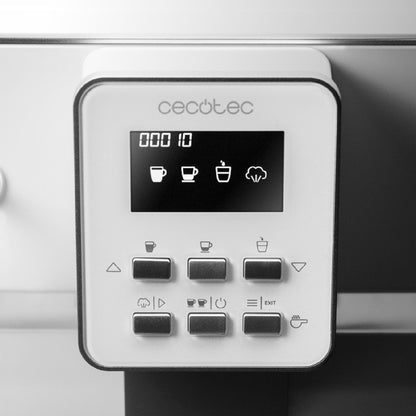Cecotec Cafetera Superautomática Power Matic-ccino 6000 Serie Bianca S. 1350 W 19 Bares Modo Auto 1-2 Cafés Calentamient_3