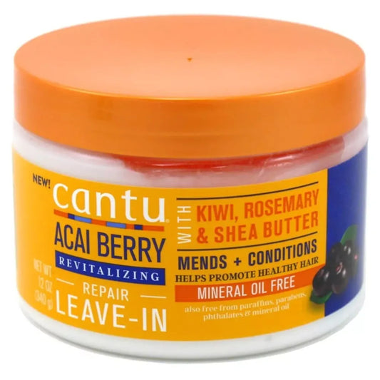 Acondicionador Sin Aclarado Leave In Acai Berry Cantu 340g_0