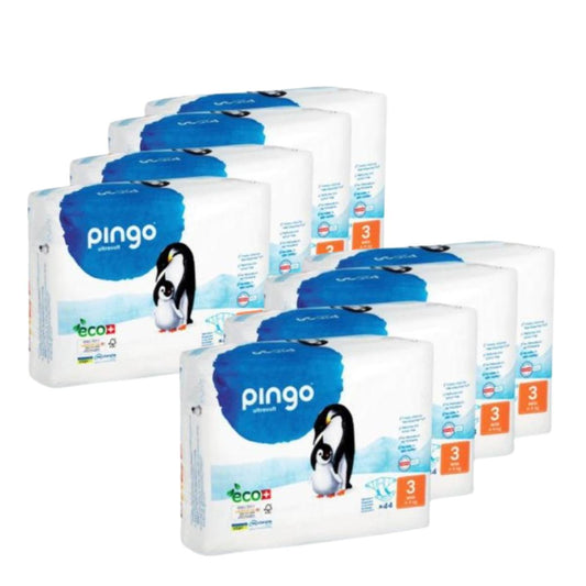 Embalagem de Fraldas Pingo T3 (4-9kg) 352 Unidades
