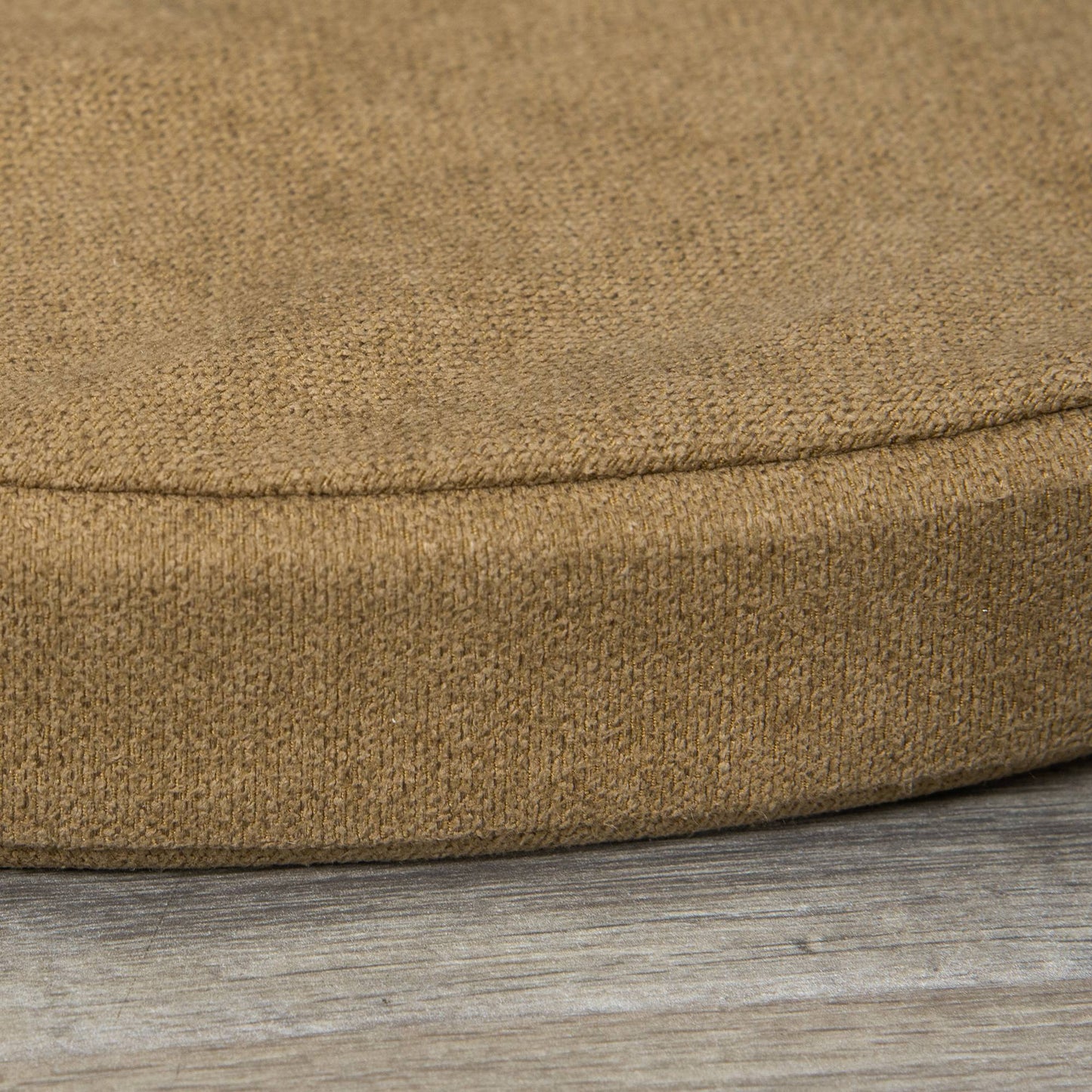 Pawhut Cama De Madera Para Perros Con Cojín Acolchado Patas Elevadas Ø59x23,5 Cm_4