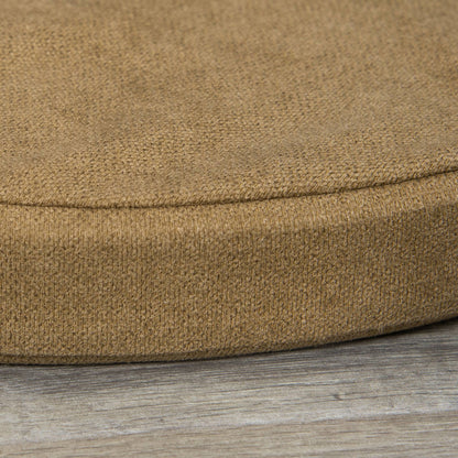 Pawhut Cama De Madera Para Perros Con Cojín Acolchado Patas Elevadas Ø59x23,5 Cm_4