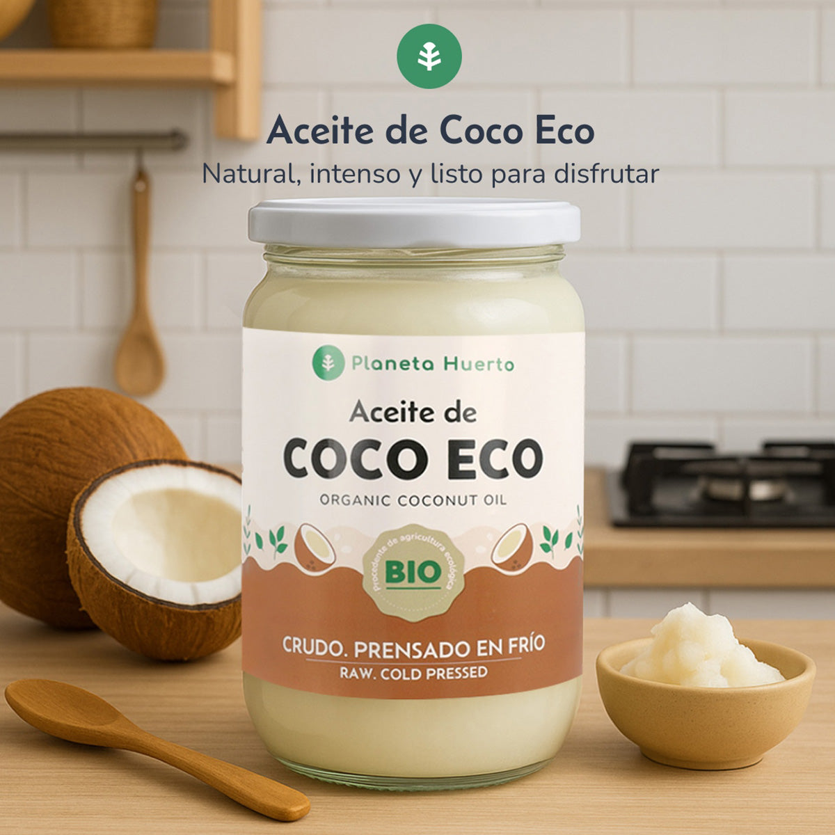 Pack de 2 Óleos de Coco Planeta Huerto ECO 860 ml