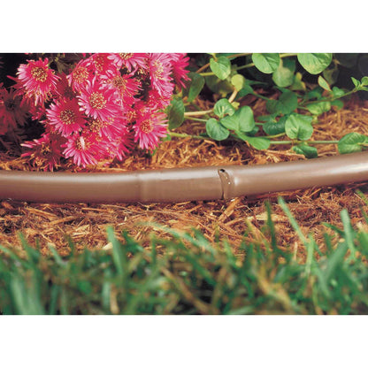 Tubo castanho com gotejadores integrados 16mm 25 m