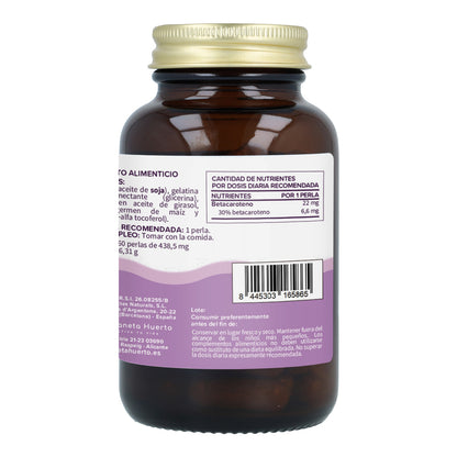 Pack de 3 Bronzeadores Solares Betacaroteno Planeta Huerto 60 pérolas