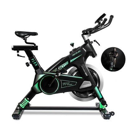 Cecotec Bicicleta Indoor Profesional Ultraflex 25. Sistema De Amortiguación Ultraflex Volante Inercia 25 Kg Ergonómica S_0