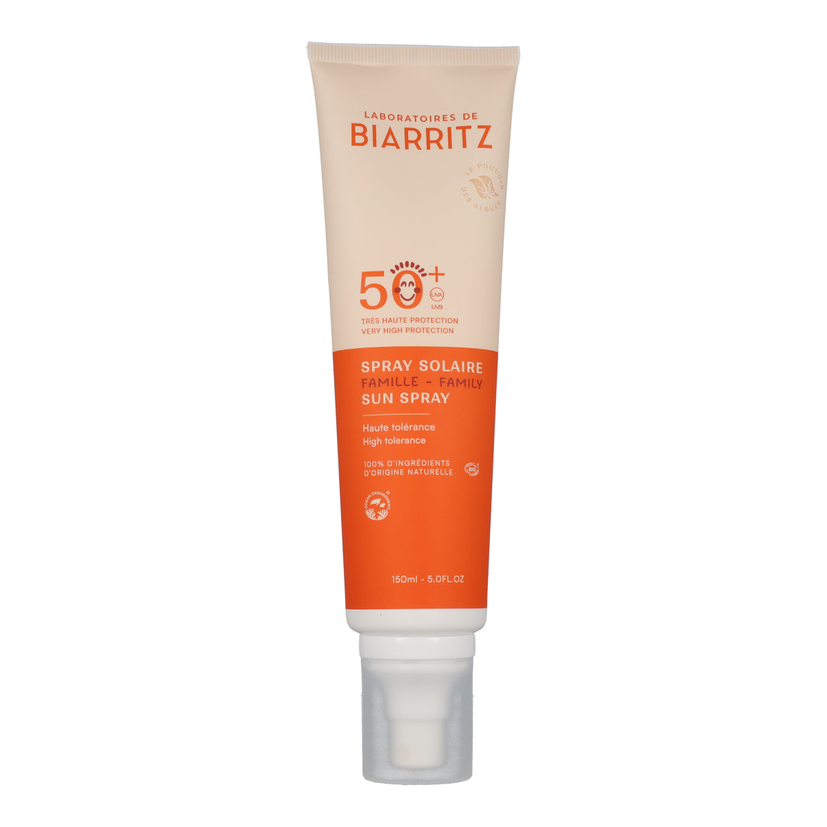 Spray solar cara & cuerpo spf 50+ Biarritz 150 ml