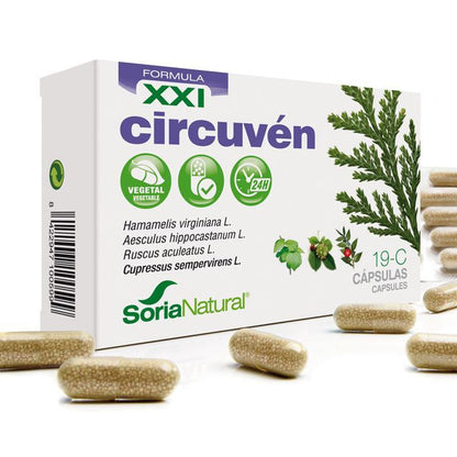 19-C Circuvén libertação prolongada Soria Natural, 30 cápsulas