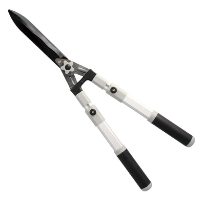 Tijera Podar Setos 2 Manos Aluminio Telescopicas, Hojas Acero Antiadherente, Mango Tpr, Ajuste Corte,