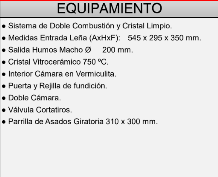 Chimenea Leña 2 Caras FM Modelo C-302 D interior Vermiculita_1