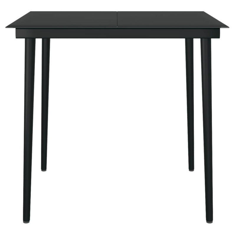 Vidaxl Juego De Comedor De Jardín 5 Piezas Gris Antracita_5