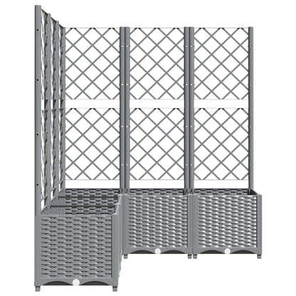 Macetero De Jardín Gris Claro 120 X 120 X 136 Cm_4