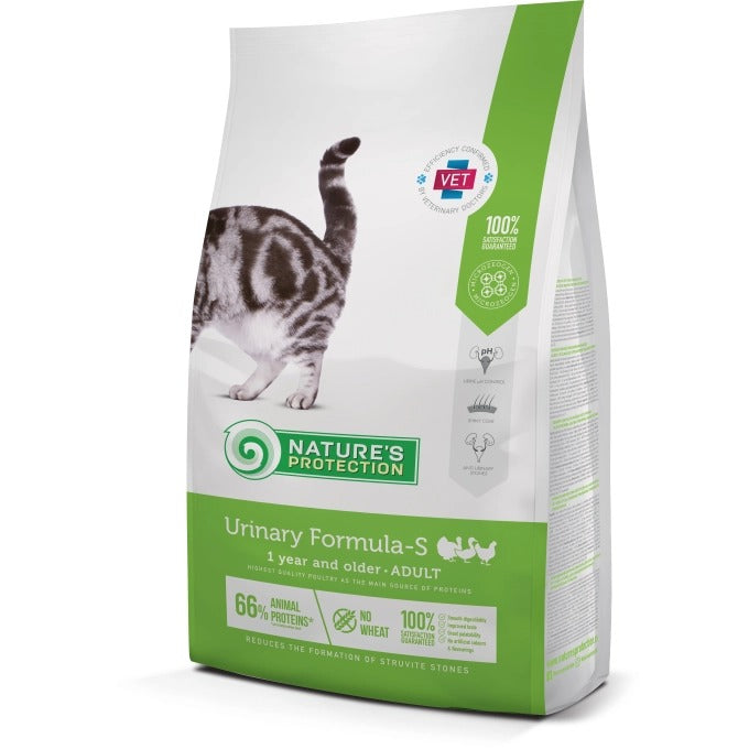 Nature's Protection Cat Urinary Formula-S Alimento para Aves para gatos 2 kg
