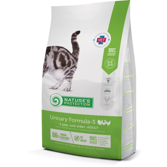 Nature's Protection Cat Urinary Formula-S Alimento para Aves para gatos 2 kg