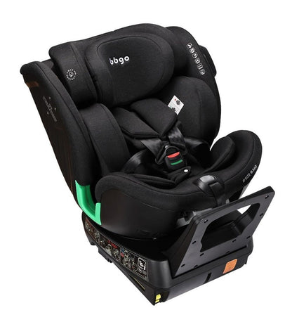 Silla De Coche Bbgo St5 Grupos 0-1-2-3 Para Niños De 40-150 Cm Isize Iso-fix 360 Black_1