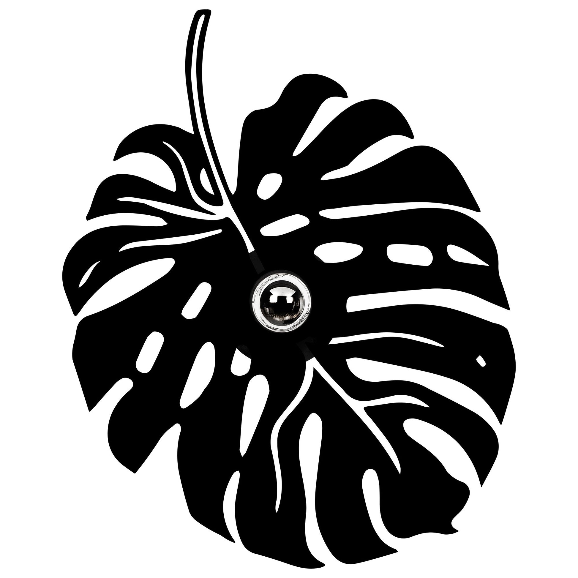 Aplique De Pared, Mdf , Negro, 45x12x55, Casquillo E 27 Max 100 W