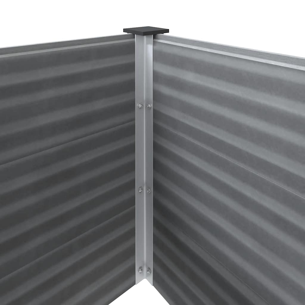 Arriate De Wpc Gris 150x50x91 Cm_5