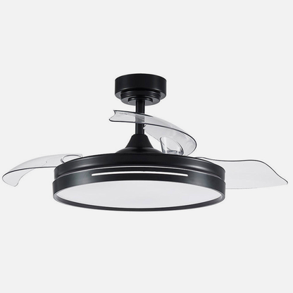 Ventilador Dc 72w Micenas Negro 3 Aspas 108d 6 Veloc. 7200lm 3 Colores C/remoto, Memoria Y Temporizador 24_2