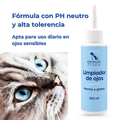 Limpiador natural para la higiene ocular de perros y gatos – 100 ml_4