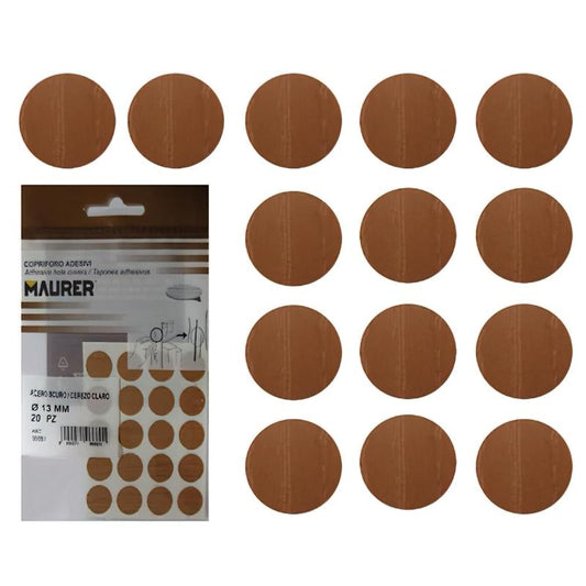Tapatornillos Adhesivos Maple (blister 20 Unidades)_0