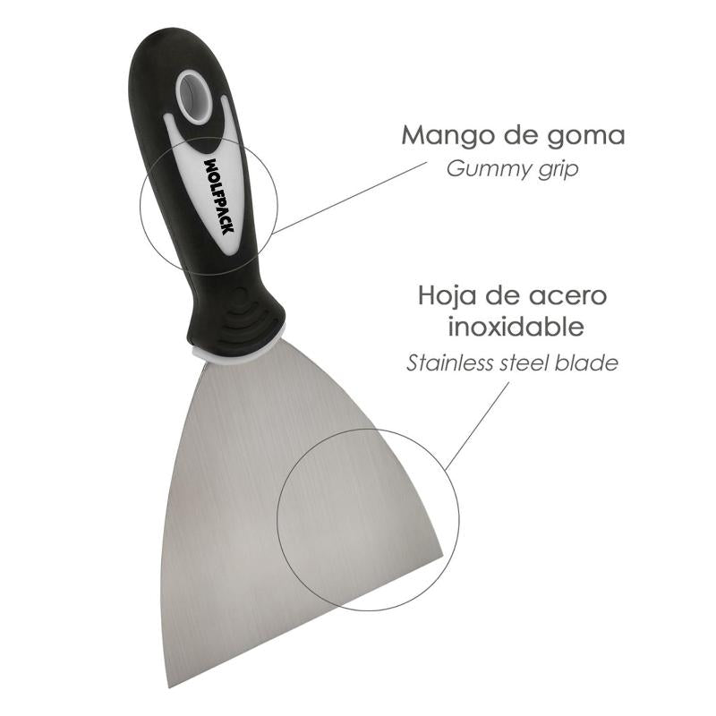 Espatula 40 Mm. Mango Goma Y Acero Inoxidable_2