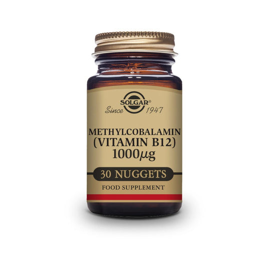 Vitamina B12 Metilcobalamina, 30 comprimidos sublinguais de 1000μg