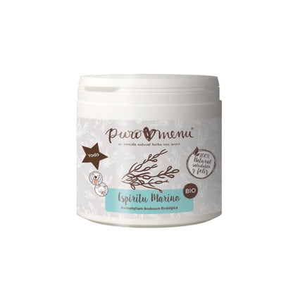 Suplemento biológico Marine Spirit Ascophyllum Nodosum para cães e gatos Puromenu 100 g