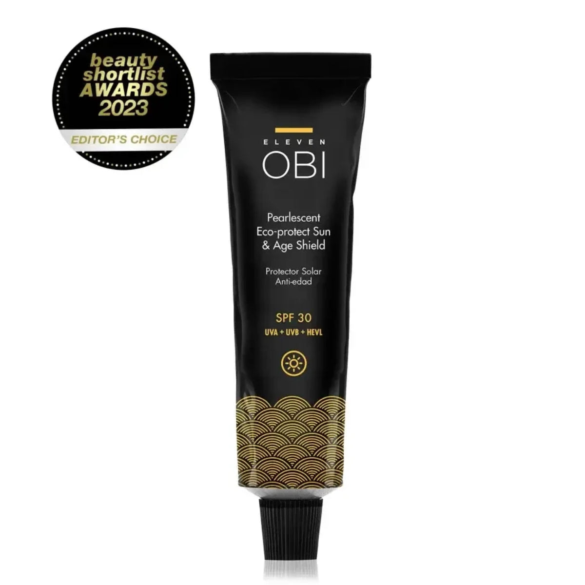Protetor solar antienvelhecimento nacarado Eleven Obi Eco FPS 30 60ml