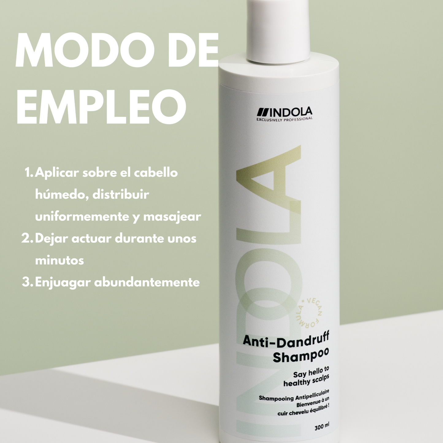 Indola Champú Anticaspa Equilibrante Profesional 300ml_5