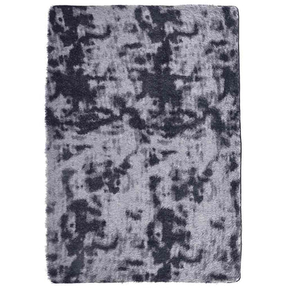 Vidaxl Alfombra De Pelo Largo Navarra Gris Oscuro 240x340 Cm Poliéster_0