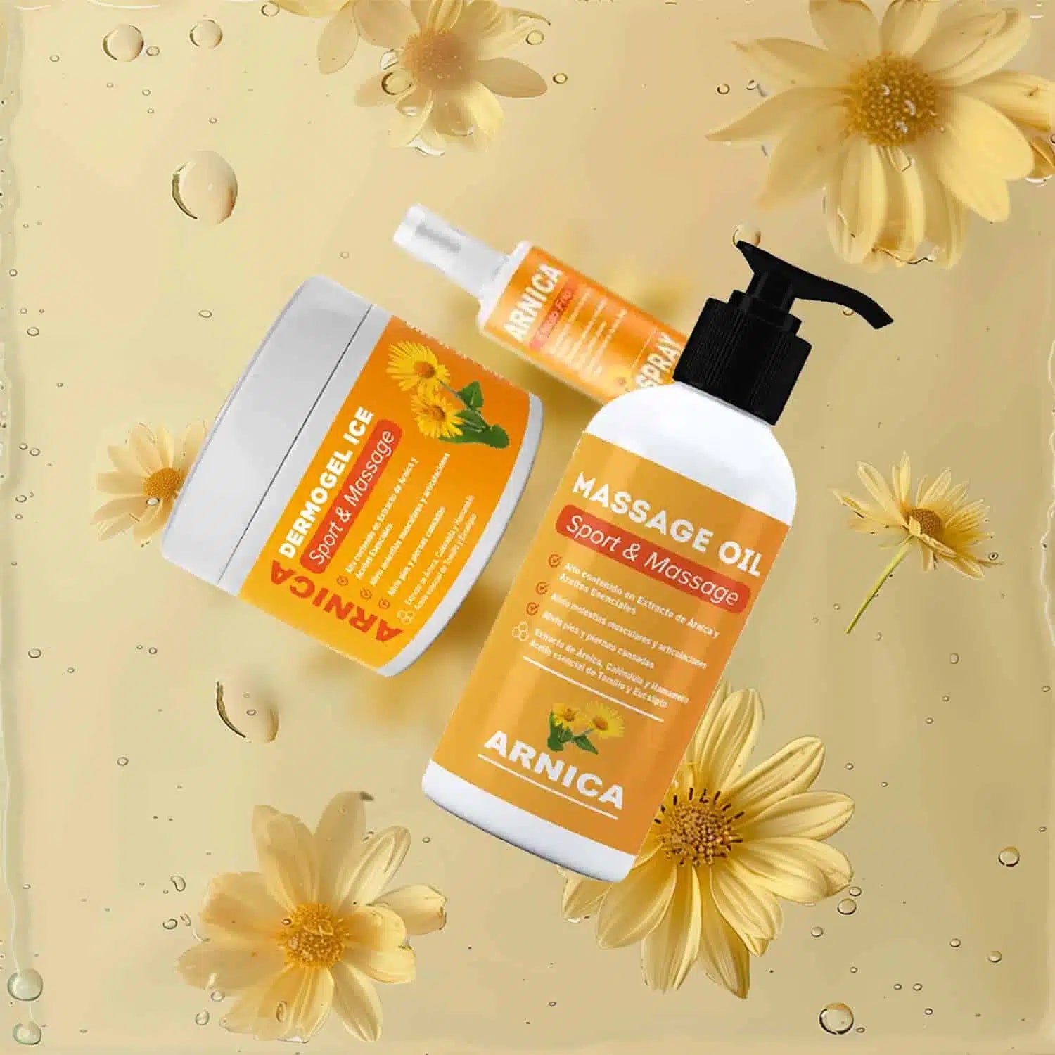 Qknatur Gel Crema Árnica Montana 300 ml - Efecto Frío, Para Masajes Musculares - Con Extracto De Árnica y Caléndula_4