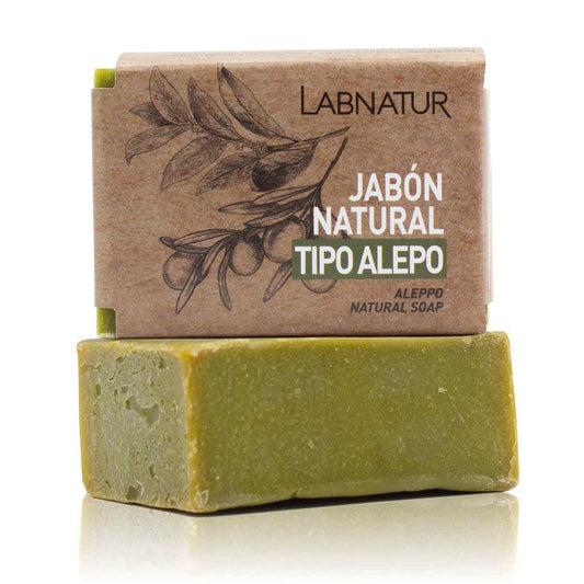 Jabón De Alepo Labnatur 100 G | Aceite De Oliva Y Laurel | Piel Sensible | Natural Y Tradicional_0