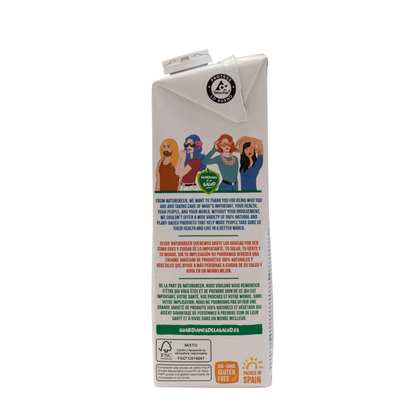 Embalagem de 6 bebidas de amêndoa sem açúcar NaturGreen com cálcio, 1 litro