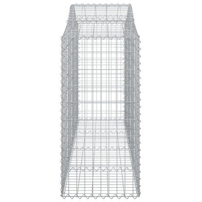 Cestas Gaviones 12 Uds Forma De Arco Hierro 200x50x120/140 Cm_4