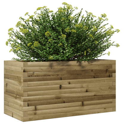 Jardinera Madera De Pino Impregnada 90x40x45,5 Cm_3