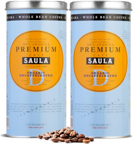 Embalagem x 2 grãos expresso premium ECO descafeinado 500g