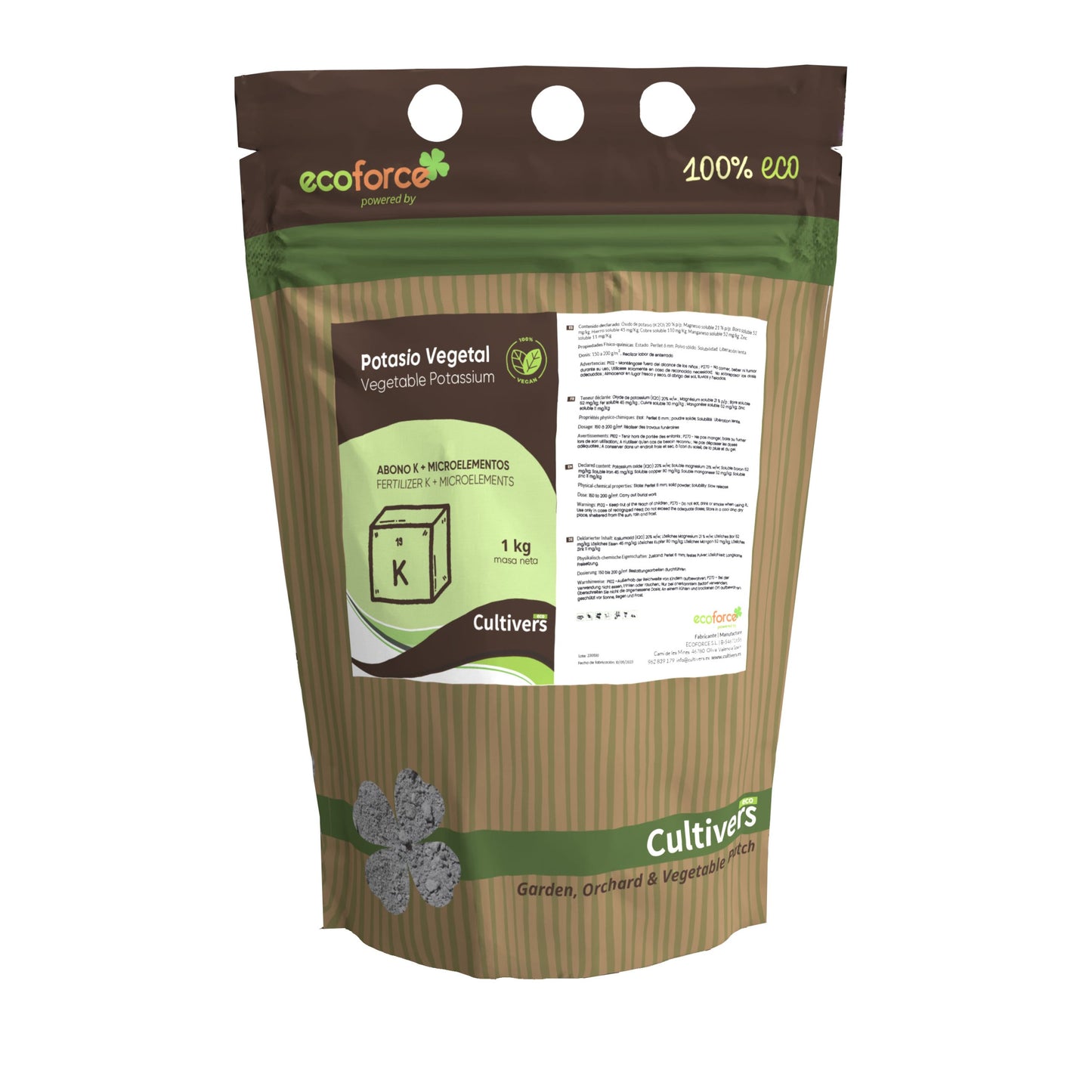 Corrector Potasio Vegetal Cultivers