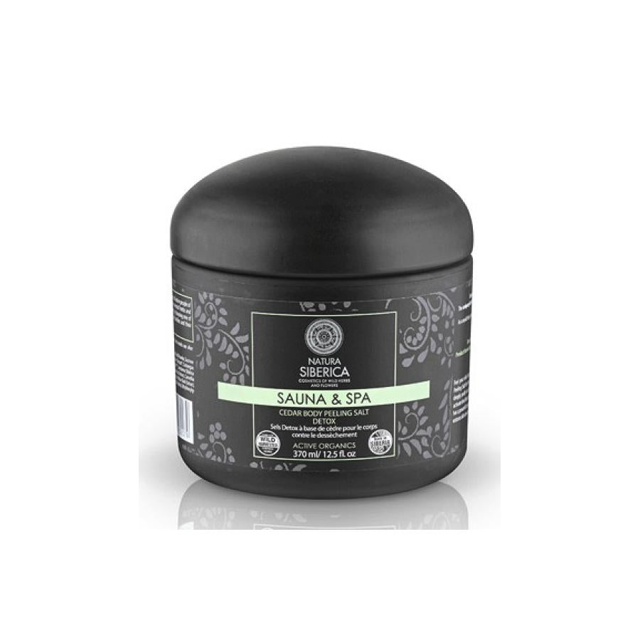 Sauna&amp;Spa Peeling desintoxicante corporal de cedro Daurico Natura Sibérica 370 ml