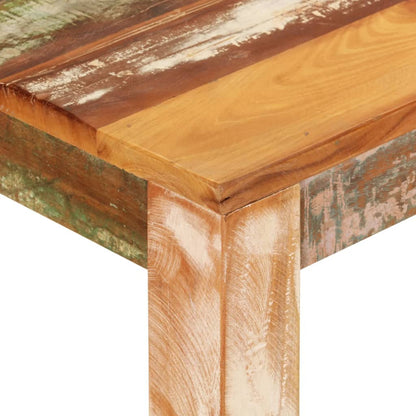 Mesa Alta De Bar Madera Maciza Reciclada 112x55x108 Cm_3